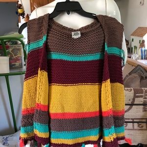 Boho knit vest